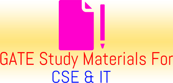 GATE study Material For CSE
