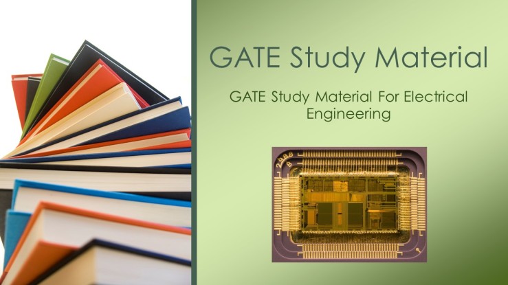 GATE Study Material For Electrical Engineering